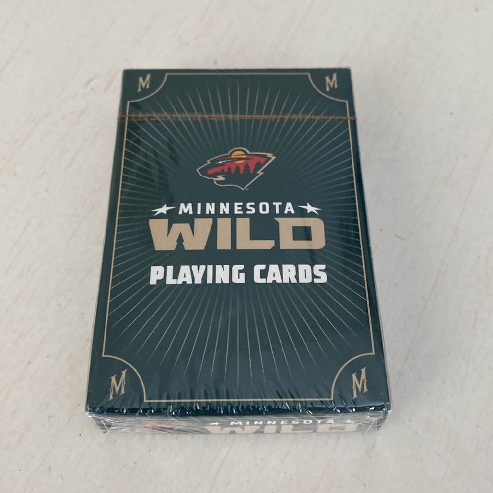 Minnesota Wild Deck of Playing Cards New Sealed
